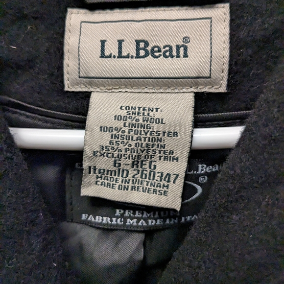 Women's LL bean wool jacket - Picture 1 of 2